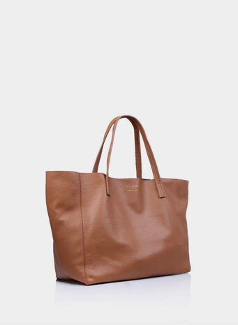 BORSA VIOLET HORIZONTAL TOTE, 33TAN, small