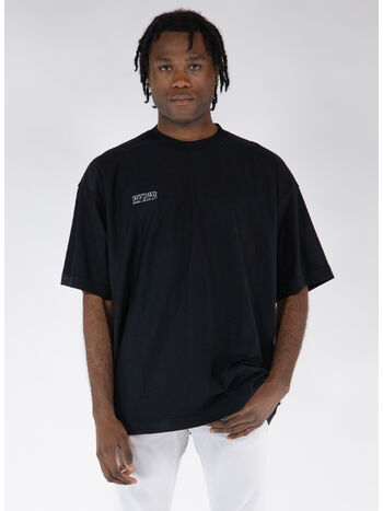 T-SHIRT INSIDE-OUT EMBROIDERED LOGO, , small