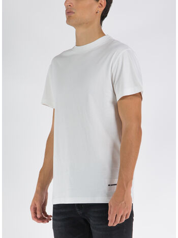 T-SHIRT SET 3 PZ, 100 WHITE, small