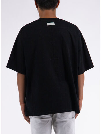 T-SHIRT CREWNECK, K01-800 INTERLOCK BLACK, small