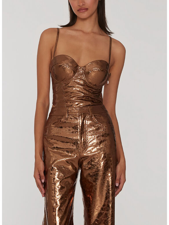 TOP TEXTURED CORSET, 18-1029 TOASTED COCONUT, medium