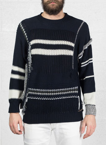 MAGLIONE, BLUE, small