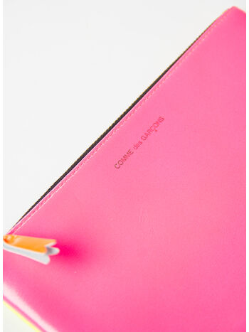 PORTAFOGLIO, P/YE PINK YELLOW, small