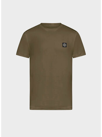 T-SHIRT 60/2 COTTON JERSEY, V0054 VERDE MILITARE, small