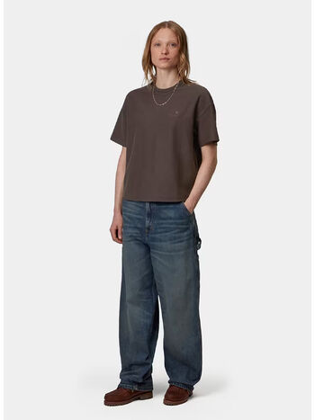 T-SHIRT LAMBERT, 47FQ TOBACCO, MOON WASH, small