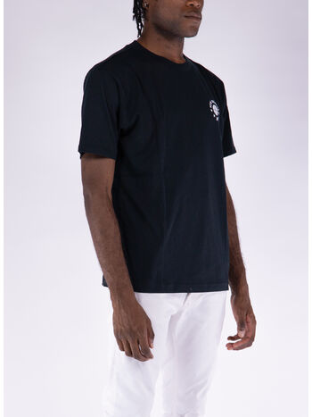 T-SHIRT HOOPS ESSENTIALS, 001 BLACK, small