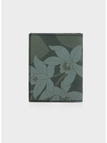 PORTACARTE ORCHID CAMO SMALL, 1E001 GREEN, small