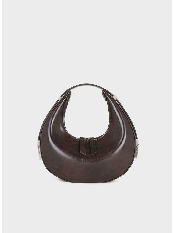 BORSA TONI MINI, WOOD BROWN, medium