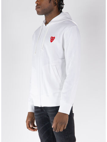 FELPA PLAY SWEATSHIRT, WHITE, small