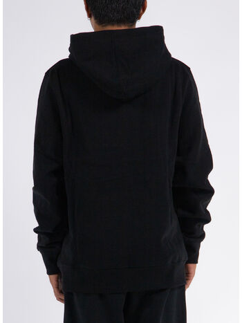FELPA CIRCLE HOODIE, BLACK, small