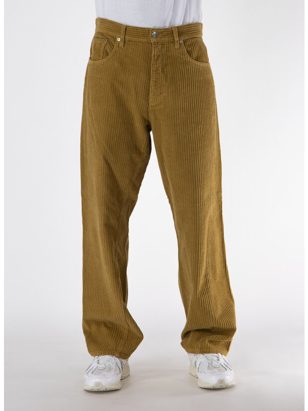 PANTALONE WIDE TWIST CORD, 154 OCHRE, large