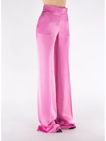 PANTALONE FLUID DOUBLE FACE SATIN, DP152 ROSEBLOOM, small