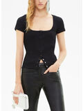 T-SHIRT SNAPS 90'S RIB, 9999 BLACK, thumb