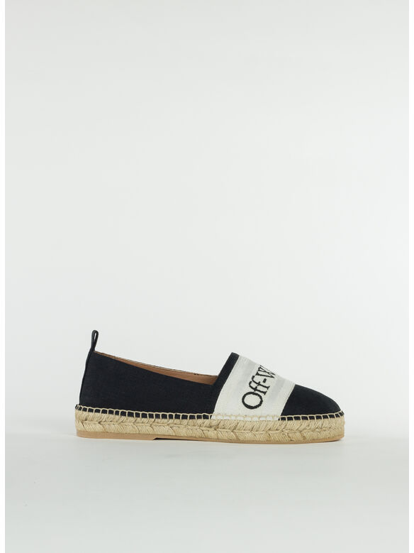 SCAPRA ESPADRILLAS CON LOGO BOOKISH, 1010 BLACK BLACK, medium