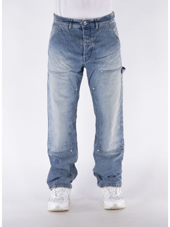 JEANS DENIM P015 CARPENTER, SUN FADED SUN FADED DENIM, small