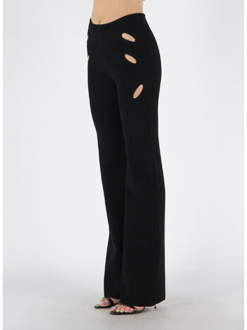 PANTALONE LOCK SLIT, BLACK/BLACK, small