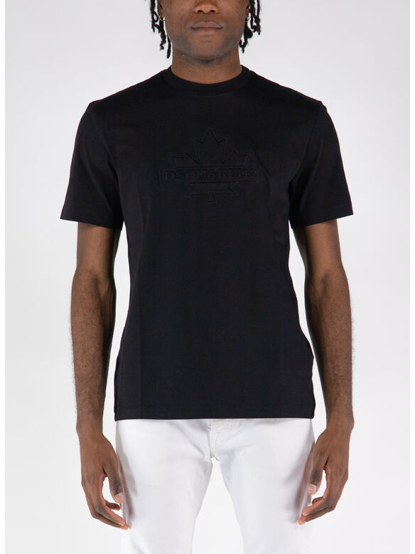 T-SHIRT MANICHE CORTE, 900 BLACK, medium