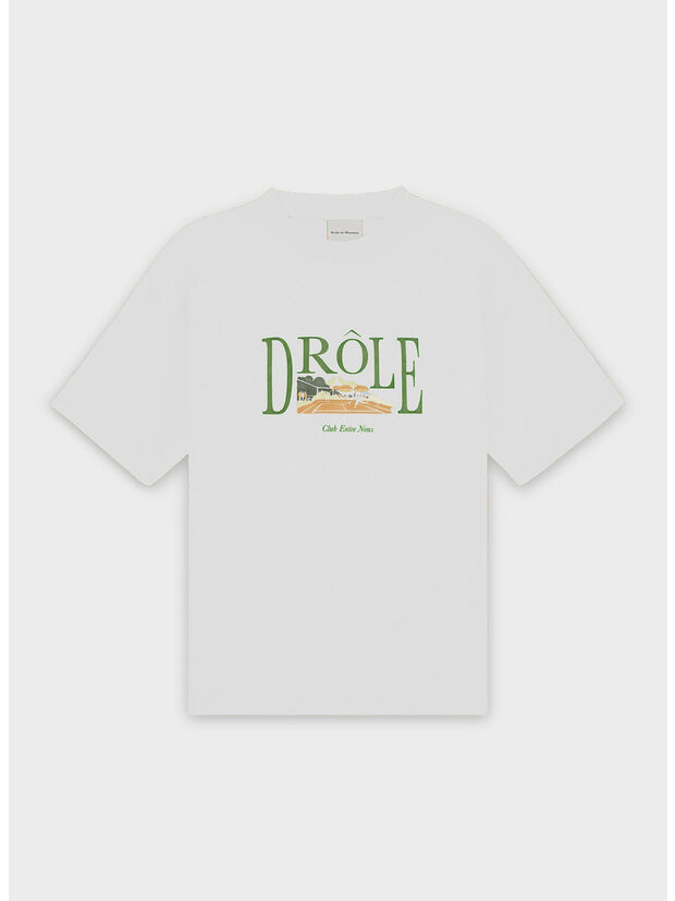 T-SHIRT TENNIS COURT, OW OFF WHITE, large