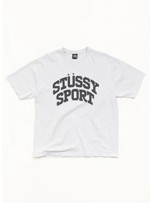 T-SHIRT BLOCK SPORT, 0062 ASH HEATHER, medium
