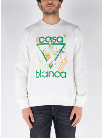 FELPA GIROCOLLO LE JEU PRINTED, LE JEU, small