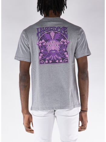 T-SHIRT GREEN MAN S/S, GREY, small
