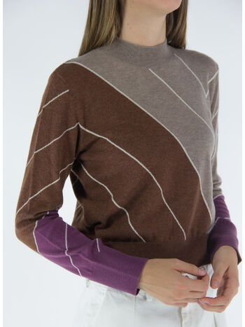 PULLOVER STELLA BY STELLA CHALK STRIPES, 8491 MULTICOLOR, small