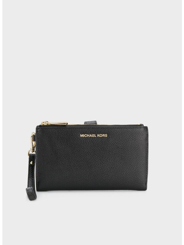 PORTAFOGLIO WRISTLET JET SET, 001 BLACK, large