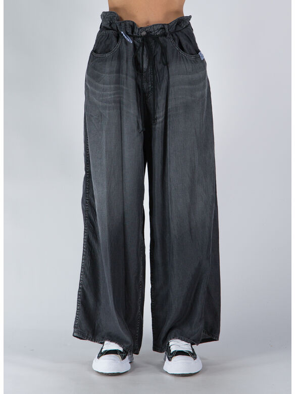 JEANS TENCEL DENIM BIG SIZE, BLACK, medium