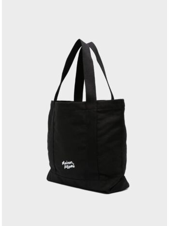 BORSA TOTE FOX HEAD, P199 BLACK, small