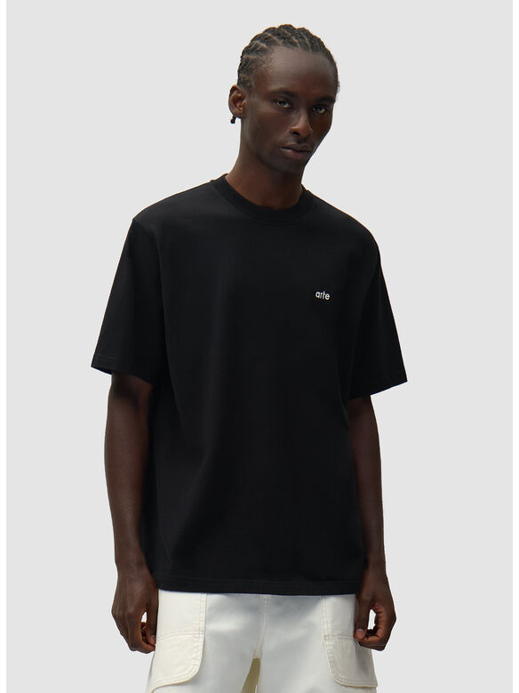 T-SHIRT BACK GRAPHIC, 1 BLACK, medium