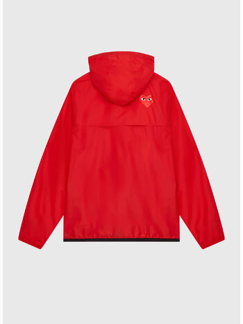 GIUBBOTTO K-WAY HOODIE FULL ZIP, RED, small