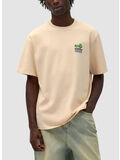 T-SHIRT 3X LOGO, CREAM, thumb