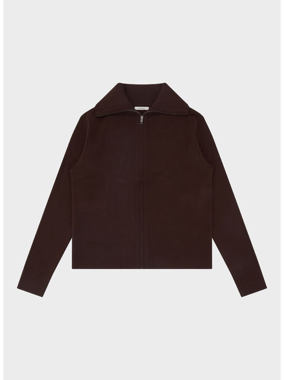 GIUBBOTTO KNITZIP UP UNISEX, 8414 HICKORY, medium