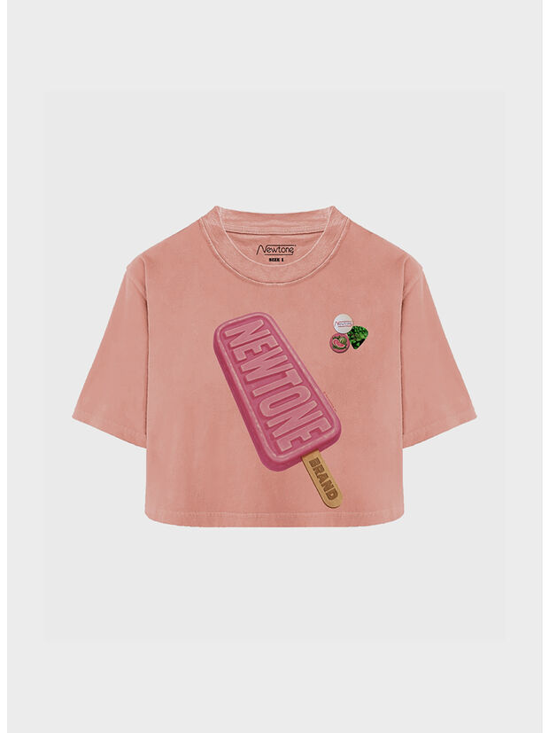 T-SHIRT CROOPER, CORAIL, large