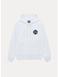 FELPA HOODIE CROSS DOT, 0062 ASH HEATHER, thumb