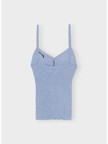 TOP MERINO LACE STRAP, 495 ICE WATER , small