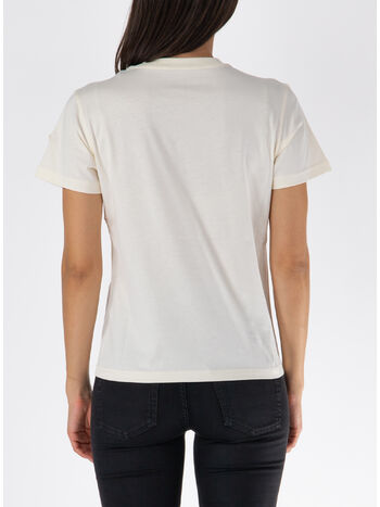T-SHIRT CLASSIC LOGO CON STRASS, 034, small