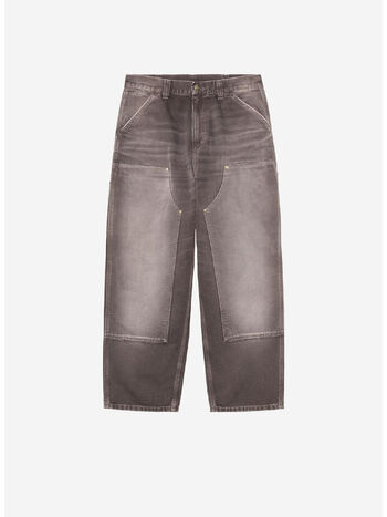 PANTALONE DOUBLE KNEE, 4717 Tobacco, destroy wash, small