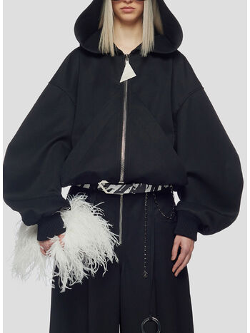 BOMBER GABARDINA, 100 BLACK, small
