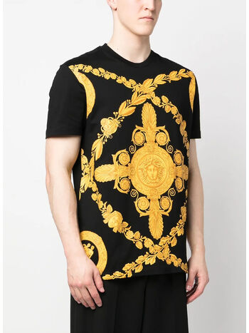 T-SHIRT TESSUTO STAMPA HERITAGE, 5B000, small