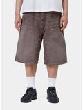 SHORT DOUBLE KNEE, 4717 Tobacco, destroy wash, thumb
