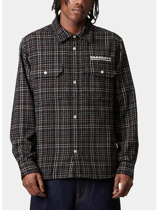 CAMICIA RUNWAY MILLET, 2P2XX MILLET CHECK, large