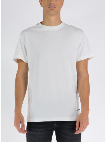 T-SHIRT SET 3 PZ, 100 WHITE, small