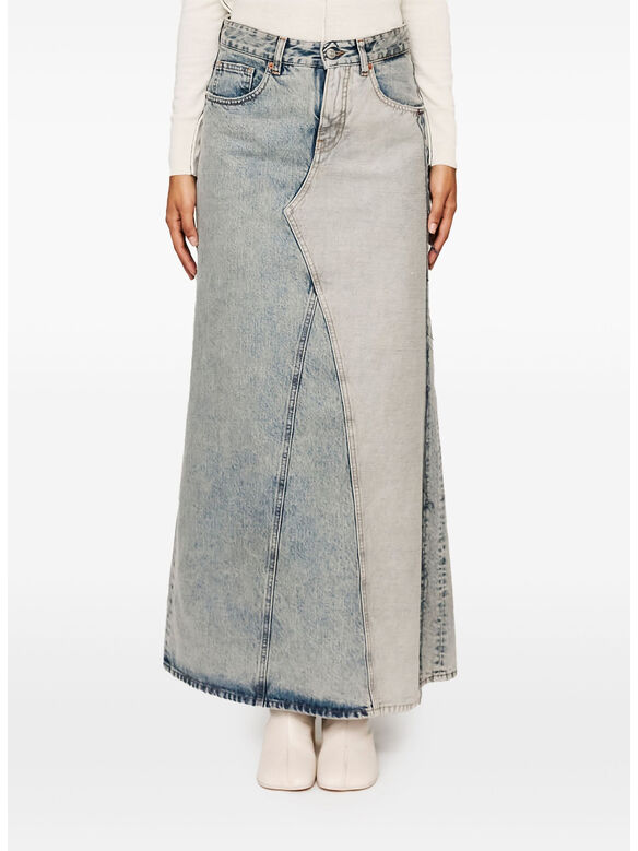 GONNA LUNGA IN DENIM, 962 LIGHT BLUE, medium