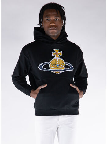 FELPA HOODIE TIME MACHINE, N401 BLACK, small