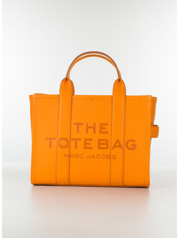 BORSA THE LEATHER MEDIUM TOTE, 818 TANGERINE, small