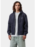 FELPA HOODED PAINTER, 1CEJ Dark Navy, destroy wash, splatter, thumb