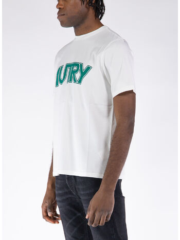 T-SHIRT GIROCOLLO, 504W WHITE, small