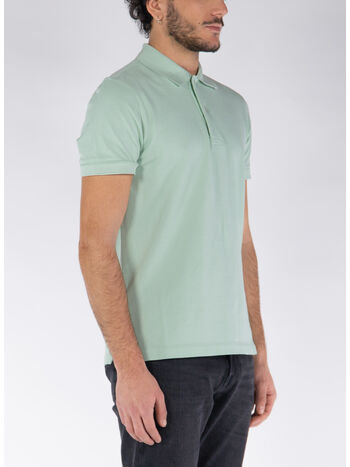 POLO TENNIS PIQUET, HB014 PALE MINT, small