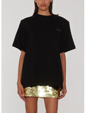 T-SHIRT BOXY LOGO, 1000 BLACK, thumb
